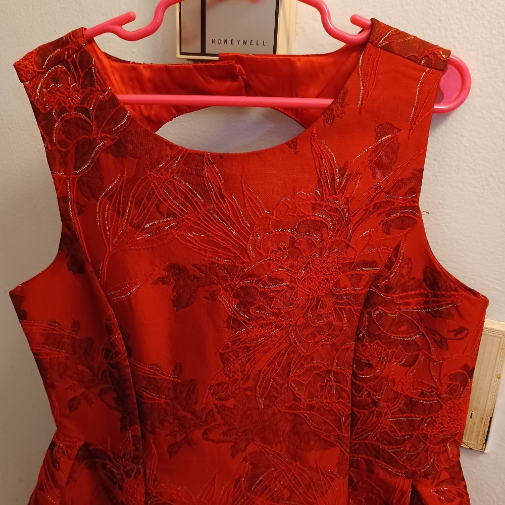 Little girl red dress 💃 Sz 10  NWOT